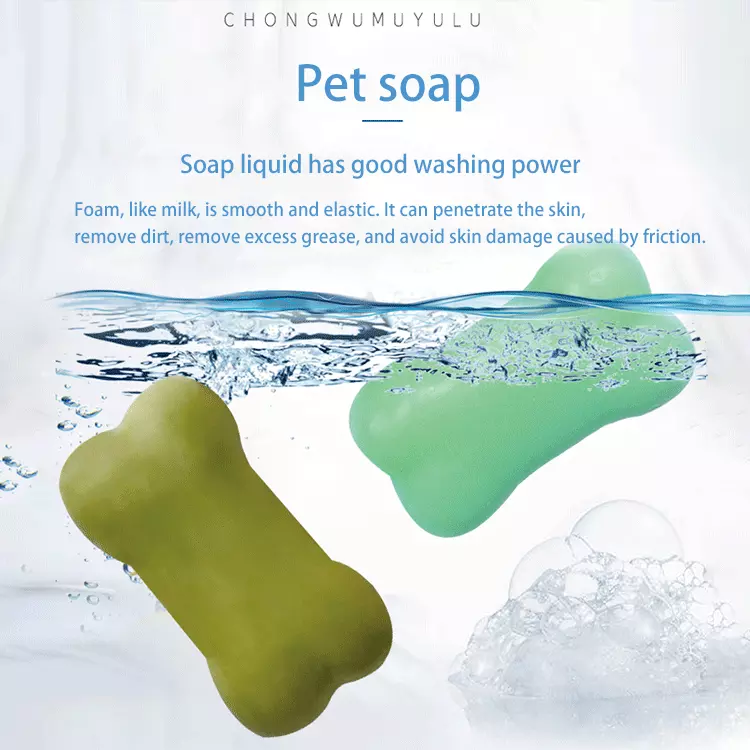Effective Prevention Of Fleas Mites Lice Pet Hair Cleaner Organic Dog Soap